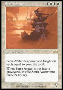 Serra Avatar - Urza's Saga (Rare) [USG-45]