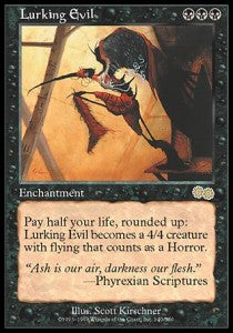 Lurking Evil - Urza's Saga (Rare) [USG-140]