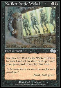 No Rest for the Wicked - Urza's Saga (Uncommon) [USG-142]