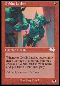Goblin Lackey - Urza's Saga (Uncommon) [USG-190]