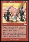 Jagged Lightning - Urza's Saga (Uncommon) [USG-200]