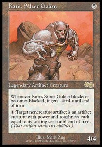 Karn, Silver Golem - Urza's Saga (Rare) [USG-298]