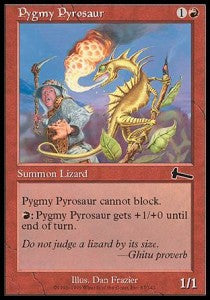 Pygmy Pyrosaur - Urza's Legacy (Common) [ULG-87]