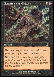Reaping the Graves - Scourge (Common) [SCG-72]