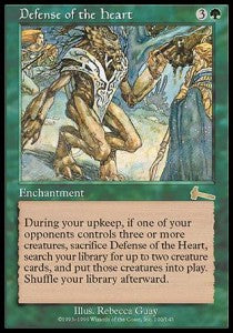 Defense of the Heart - Urza's Legacy (Rare) [ULG-100]