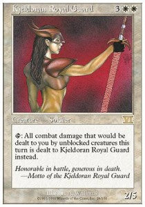 Kjeldoran Royal Guard - Sixth Edition (Rare) [6ED-28]