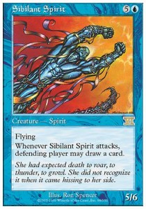 Sibilant Spirit - Sixth Edition (Rare) [6ED-98]
