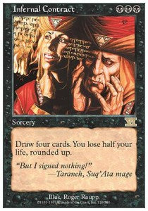 Infernal Contract - Sixth Edition (Rare) [6ED-139]