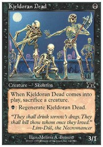 Kjeldoran Dead - Sixth Edition (Common) [6ED-140]