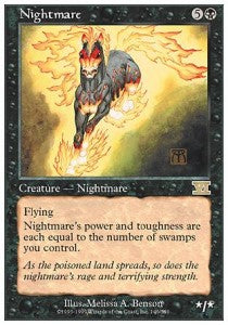 Nightmare - Sixth Edition (Rare) [6ED-146]