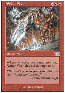 Aether Flash - Sixth Edition (Uncommon) [6ED-163]