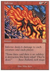 Inferno - Sixth Edition (Rare) [6ED-191]