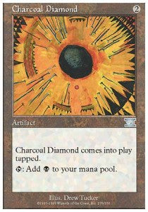 Charcoal Diamond - Sixth Edition (Uncommon) [6ED-276]