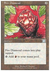 Fire Diamond - Sixth Edition (Uncommon) [6ED-284]