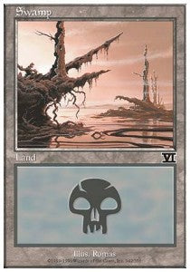 Swamp (V.4) - Sixth Edition (Land) [6ED-342]