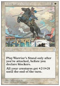 Warrior's Stand - Portal Three Kingdoms (Uncommon) [PTK-31]