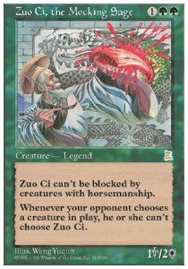 Zuo Ci, the Mocking Sage - Portal Three Kingdoms (Rare) [PTK-165]