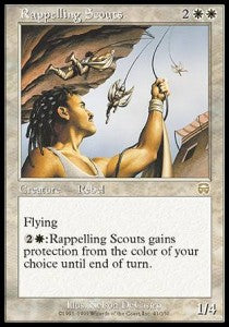 Rappelling Scouts - Mercadian Masques (Rare) [MMQ-41]
