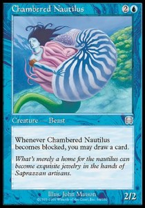Chambered Nautilus - Mercadian Masques (Uncommon) [MMQ-64]