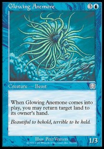 Glowing Anemone - Mercadian Masques (Uncommon) [MMQ-81]