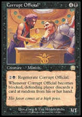 Corrupt Official - Mercadian Masques (Rare) [MMQ-128]