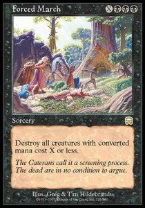 Forced March - Mercadian Masques (Rare) [MMQ-136]