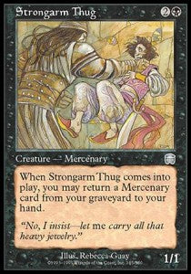 Strongarm Thug - Mercadian Masques (Uncommon) [MMQ-165]