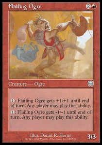 Flailing Ogre - Mercadian Masques (Uncommon) [MMQ-188]
