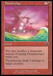 Thunderclap - Mercadian Masques (Common) [MMQ-219]