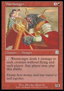 Warmonger - Mercadian Masques (Uncommon) [MMQ-225]