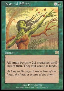 Natural Affinity - Mercadian Masques (Rare) [MMQ-260]