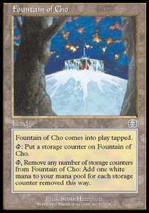 Fountain of Cho - Mercadian Masques (Uncommon) [MMQ-317]