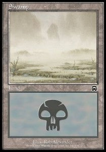 Swamp (V.3) - Mercadian Masques (Land) [MMQ-341]