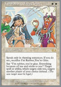 I'm Rubber, You're Glue - Unglued (Rare)