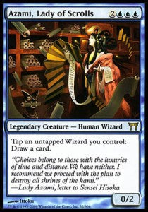 Azami, Lady of Scrolls - Champions of Kamigawa (Rare) [CHK-52]