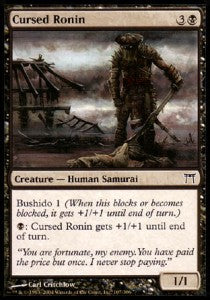 Cursed Ronin - Champions of Kamigawa (Common) [CHK-107]