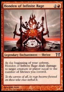 Honden of Infinite Rage - Champions of Kamigawa (Uncommon) [CHK-172]