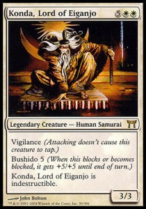 Konda, Lord of Eiganjo - Champions of Kamigawa (Rare) [CHK-30]