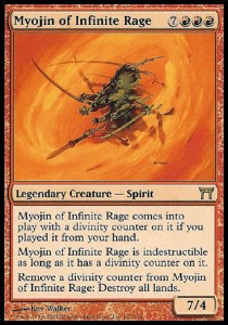 Myojin of Infinite Rage - Champions of Kamigawa (Rare) [CHK-181]