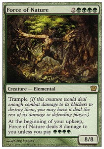 Force of Nature - Ninth Edition (Rare) [9ED-242]
