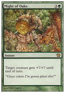 Might of Oaks - Ninth Edition (Rare) [9ED-255]