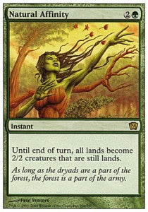 Natural Affinity - Ninth Edition (Rare) [9ED-256]
