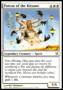 Patron of the Kitsune - Betrayers of Kamigawa (Rare) [BOK-19]