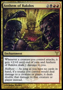 Anthem of Rakdos - Dissension (Rare) [DIS-102]