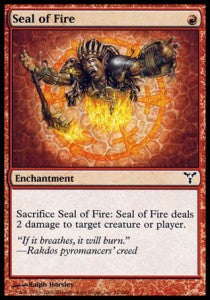 Seal of Fire - Dissension (Common) [DIS-71]