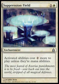 Suppression Field - Ravnica: City of Guilds (Uncommon) [RAV-31]
