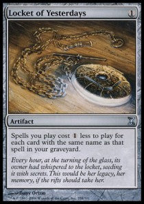 Locket of Yesterdays - Time Spiral (Uncommon) [TSP-258]
