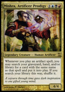 Mishra, Artificer Prodigy - Time Spiral (Rare) [TSP-243]