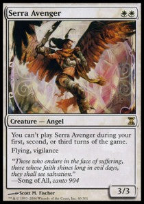 Serra Avenger - Time Spiral (Rare) [TSP-40]