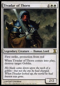 Tivadar of Thorn - Time Spiral (Rare) [TSP-44]